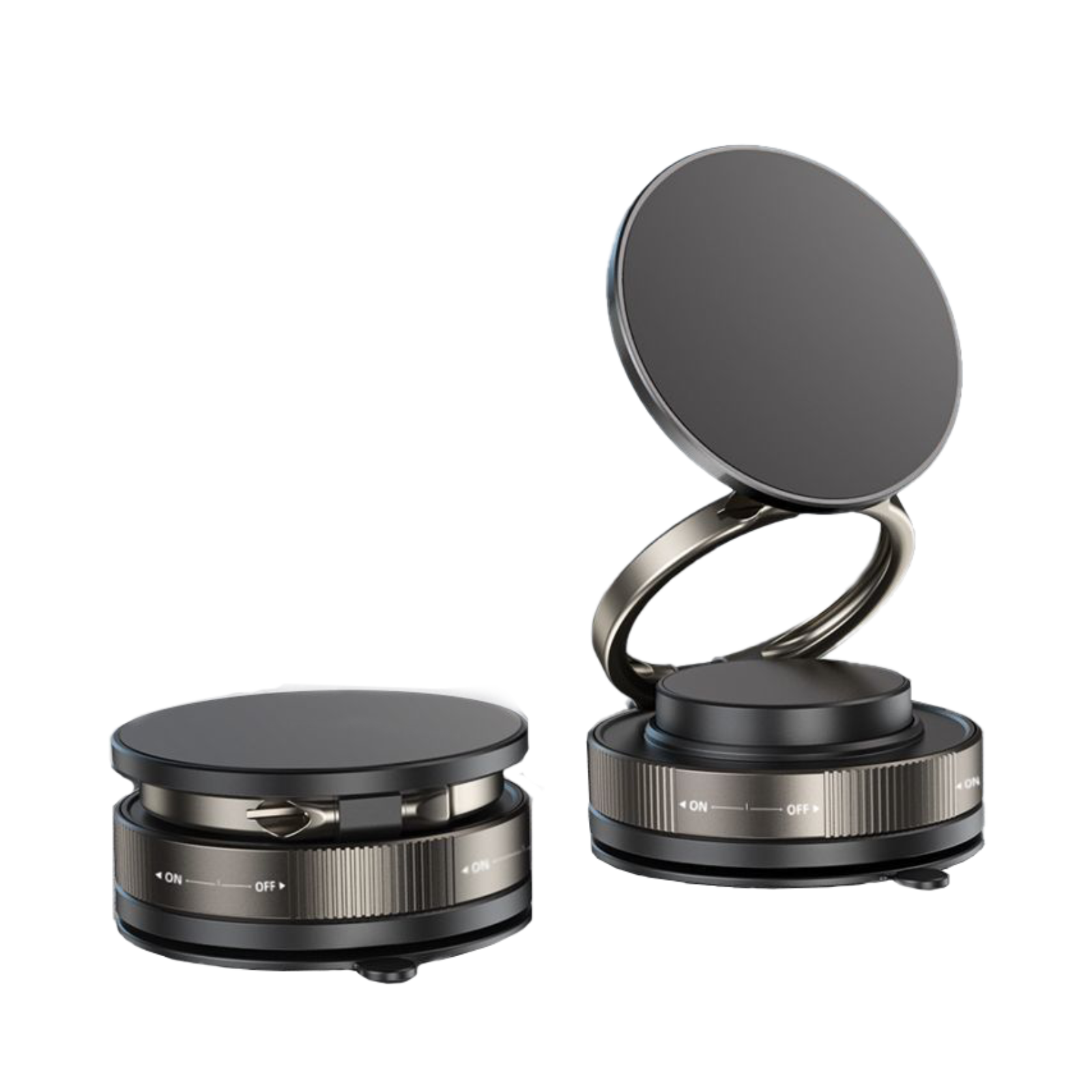 Jabees MagMount Flex 360° Rotatable Screw-Lock Suction Magnetic Phone Mount