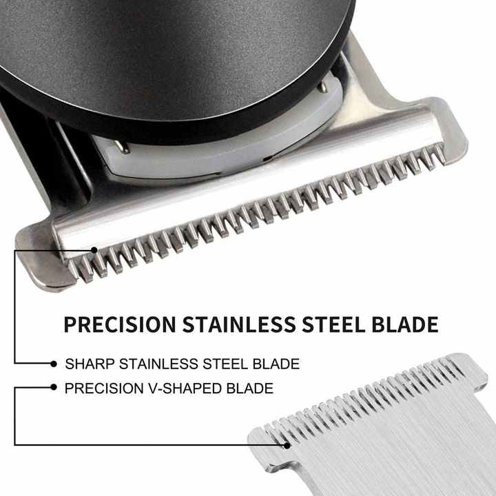 NNEDSZ PRITECH PR-2888 Professional Hair Clipper Kit - USB Rechargeable, 600mAh Battery, IPX6 Waterproof Grooming Set-4